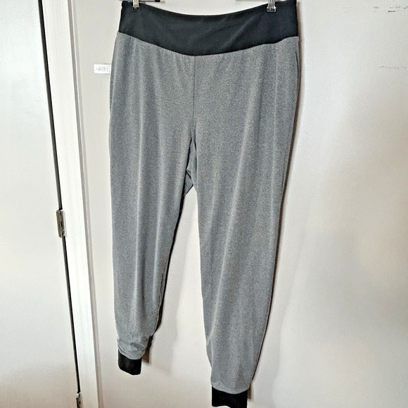 Athleta Lined Jogger Pants Size 12T Tall Gray Soho Warm Activewear Run Walk Hike - Picture 9 of 9
